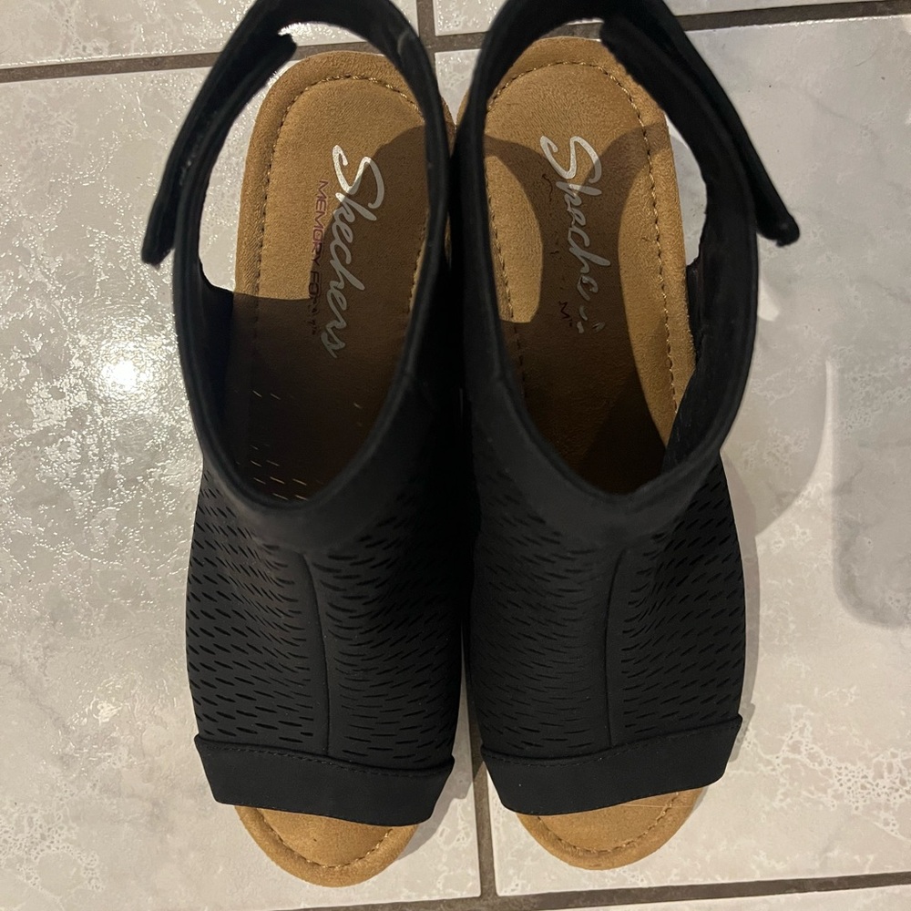 Sketchers Cali Monarch Blue Nights Women’s Sandals